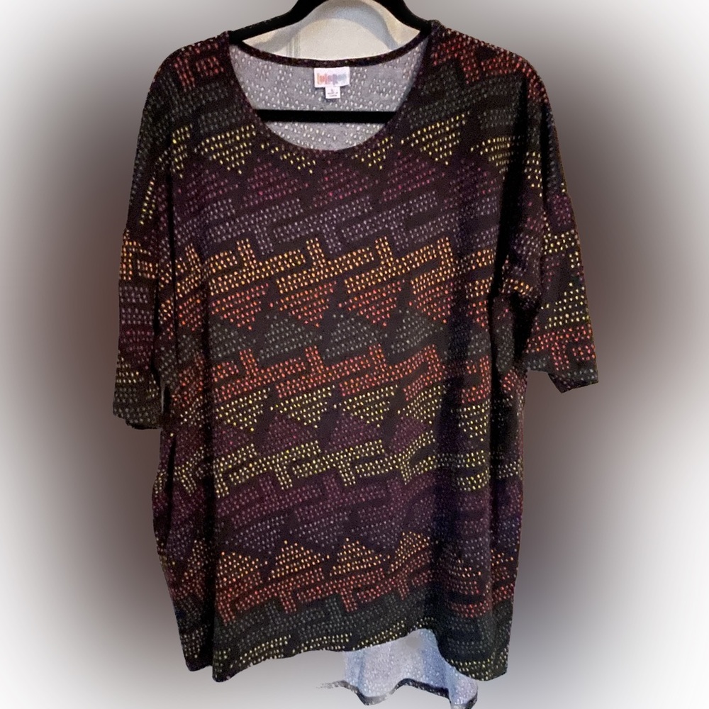 Lularoe Irma Tetris style size large